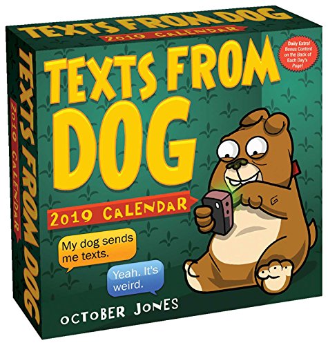 Book Cover Texts from Dog 2019 Day-to-Day Calendar