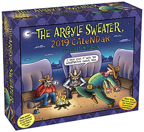 Book Cover The Argyle Sweater 2019 Day-to-Day Calendar