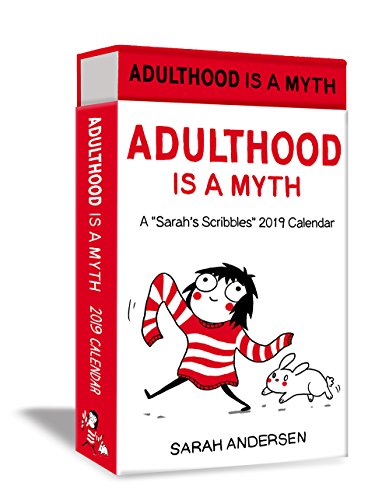 Book Cover Sarah's Scribbles 2019 Deluxe Day-to-Day Calendar: Adulthood Is a Myth