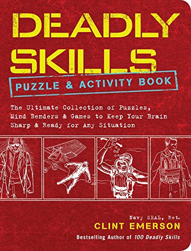 Book Cover Deadly Skills Puzzle and Activity Book