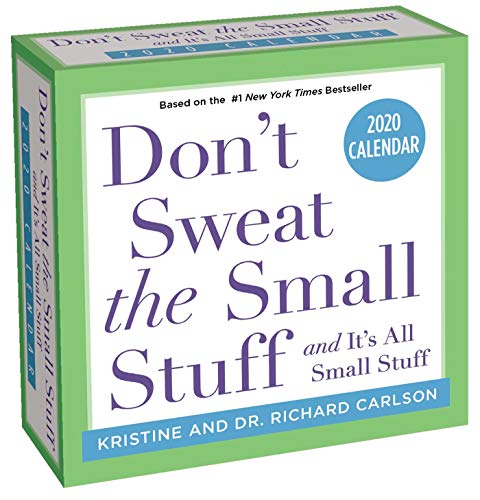 Book Cover Don't Sweat the Small Stuff... 2020 Day-to-Day Calendar