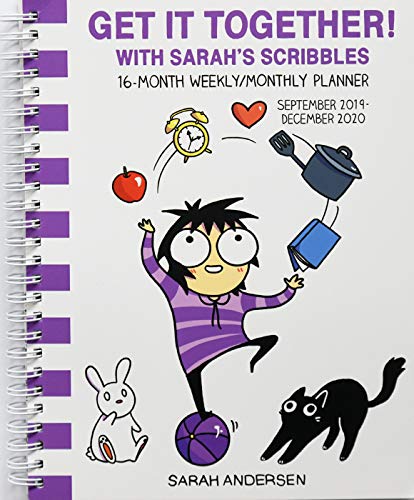 Book Cover Sarah's Scribbles 16-Month 2019-2020 Monthly/Weekly Planner Calendar