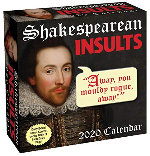 Book Cover Shakespearean Insults 2020 Day-to-Day Calendar