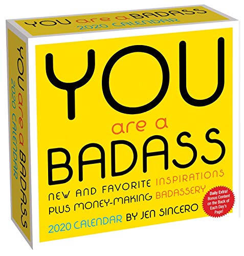 Book Cover You Are a Badass 2020 Day-to-Day Calendar