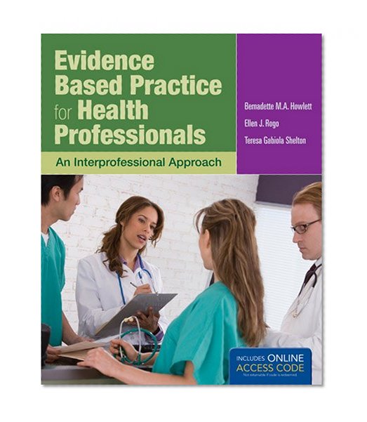 Book Cover Evidence Based Practice For Health Professionals