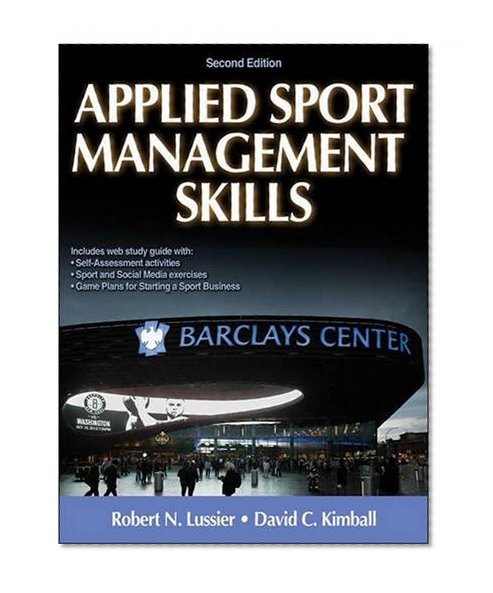 Book Cover Applied Sport Management Skills-2nd Edition With Web Study Guide