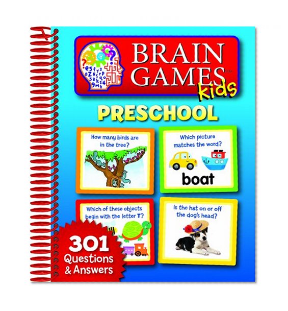 Book Cover Brain Games Kids: Preschool