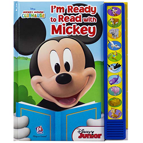 Book Cover Disney Mickey Mouse Clubhouse - I'm Ready to Read With Mickey Sound Book - Play-a-Sound - PI Kids