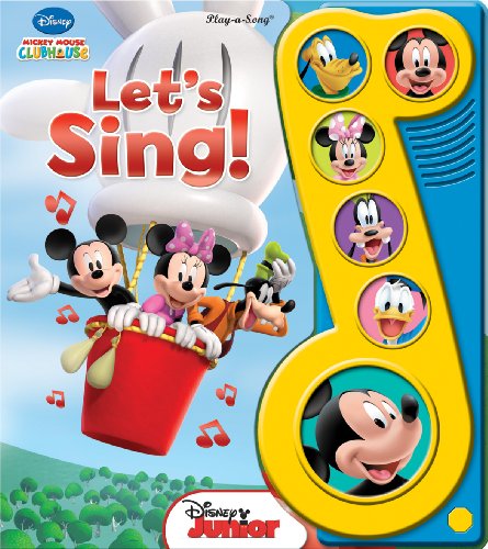 Book Cover Mickey Mouse Clubhouse: Let's Sing!: Play-a-Sound Book