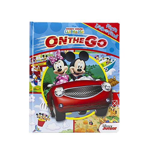 Book Cover Disney Mickey Mouse Clubhouse - On the Go - My First Look and Find Activity Book - PI Kids (First Look and Find: Mickey Mouse Clubhouse)