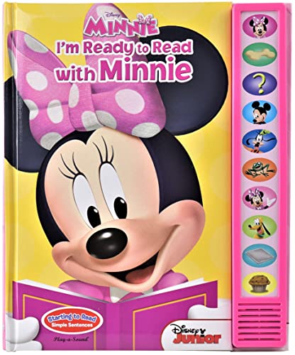 Book Cover Disney Minnie Mouse - I'm Ready to Read with Minnie Sound Book - Great for Early Readers - PI Kids (Play-A-Sound)