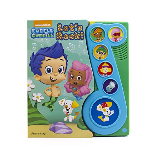 Book Cover Nickelodeon Bubble Guppies - Let's Rock! Little Music Note Sound Book - PI Kids (Play-A-Song)