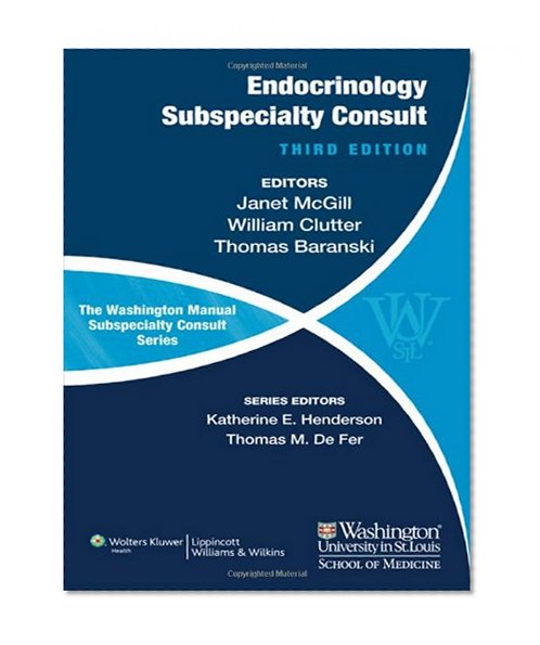 Book Cover The Washington Manual of Endocrinology Subspecialty Consult