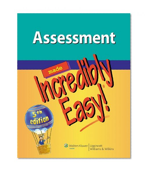 Book Cover Assessment Made Incredibly Easy! (Incredibly Easy! Series®)