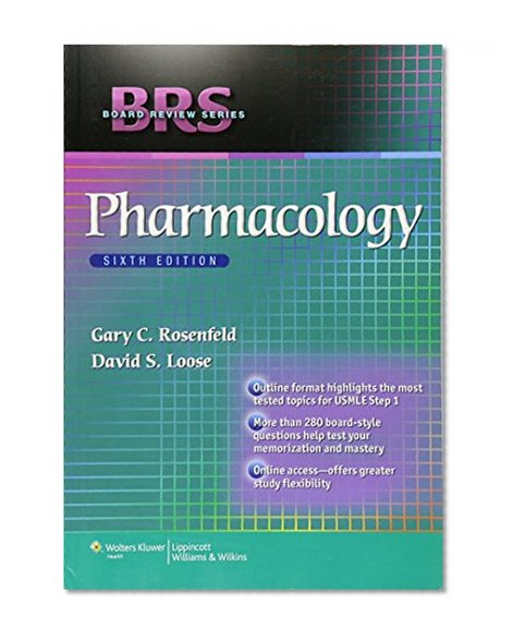 Book Cover BRS Pharmacology (Board Review Series)