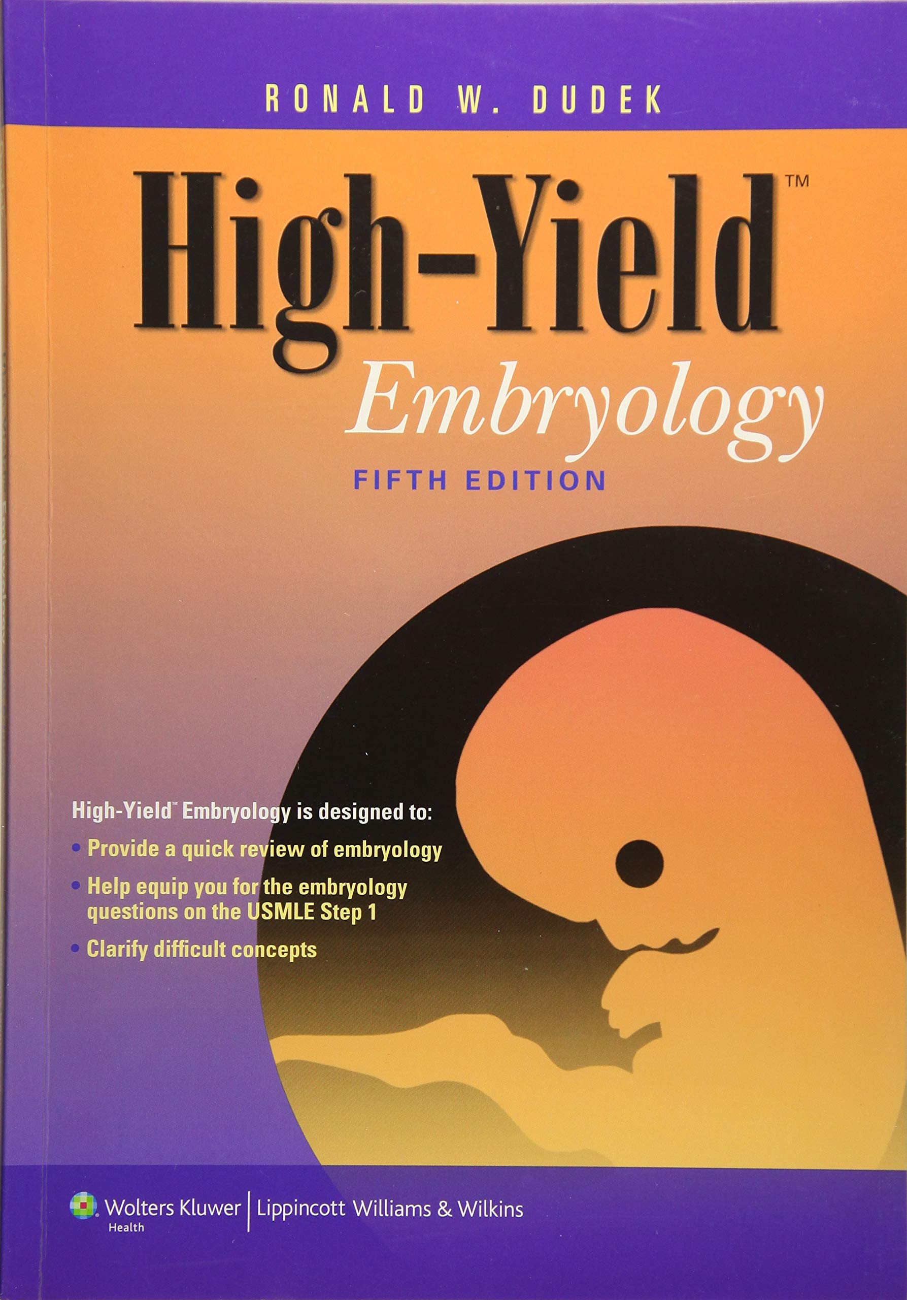 Book Cover High-Yield Embryology (High-Yield Series)
