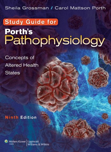 Book Cover Study Guide to accompany Porth's Pathophysiology: Concepts of Altered Health States