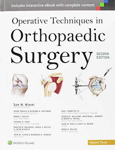 Book Cover Operative Techniques in Orthopaedic Surgery (Four Volume Set)