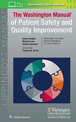 Book Cover Washington Manual of Patient Safety and Quality Improvement (Lippincott Manual Series)