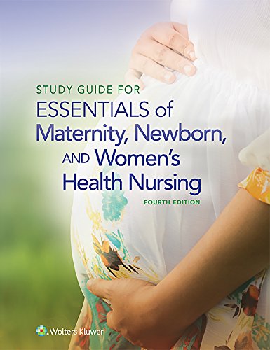Book Cover Study Guide for Essentials of Maternity, Newborn and Women's Health Nursing