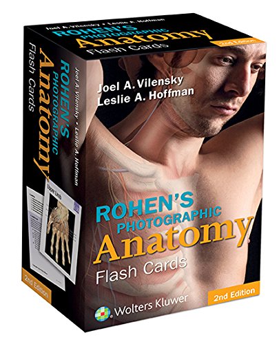Book Cover Rohen's Photographic Anatomy Flash Cards