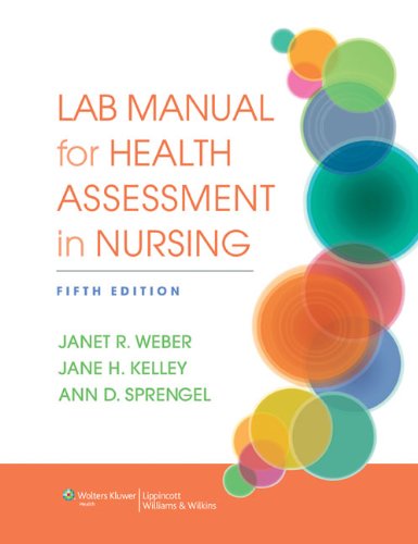 Book Cover Lab Manual for Health Assessment in Nursing