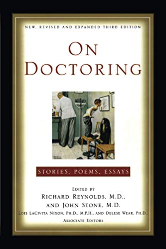 Book Cover On Doctoring: Stories, Poems, Essays