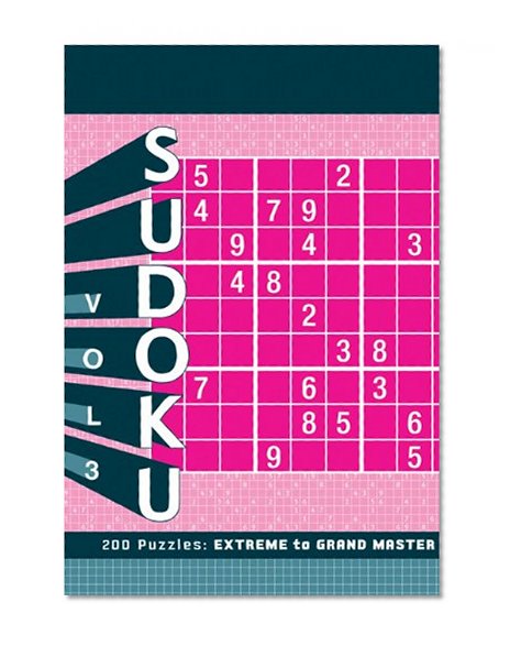 Book Cover Sudoku 3: Extreme to Grand Master