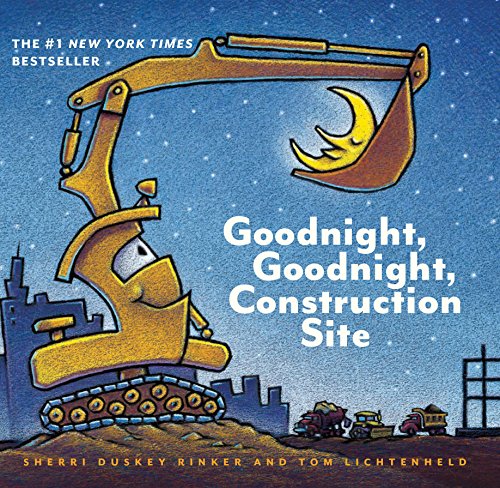 Book Cover Goodnight, Goodnight Construction Site (Board Book for Toddlers, Children's Board Book)