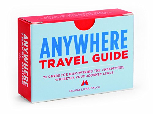 Book Cover Anywhere Travel Guide: 75 Cards for Discovering the Unexpected, Wherever Your Journey Leads (Travel Games for Adults, Exploration and Discovery Games)