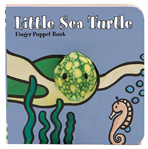Little Sea Turtle: Finger Puppet Book (Little Finger Puppet Board Books)