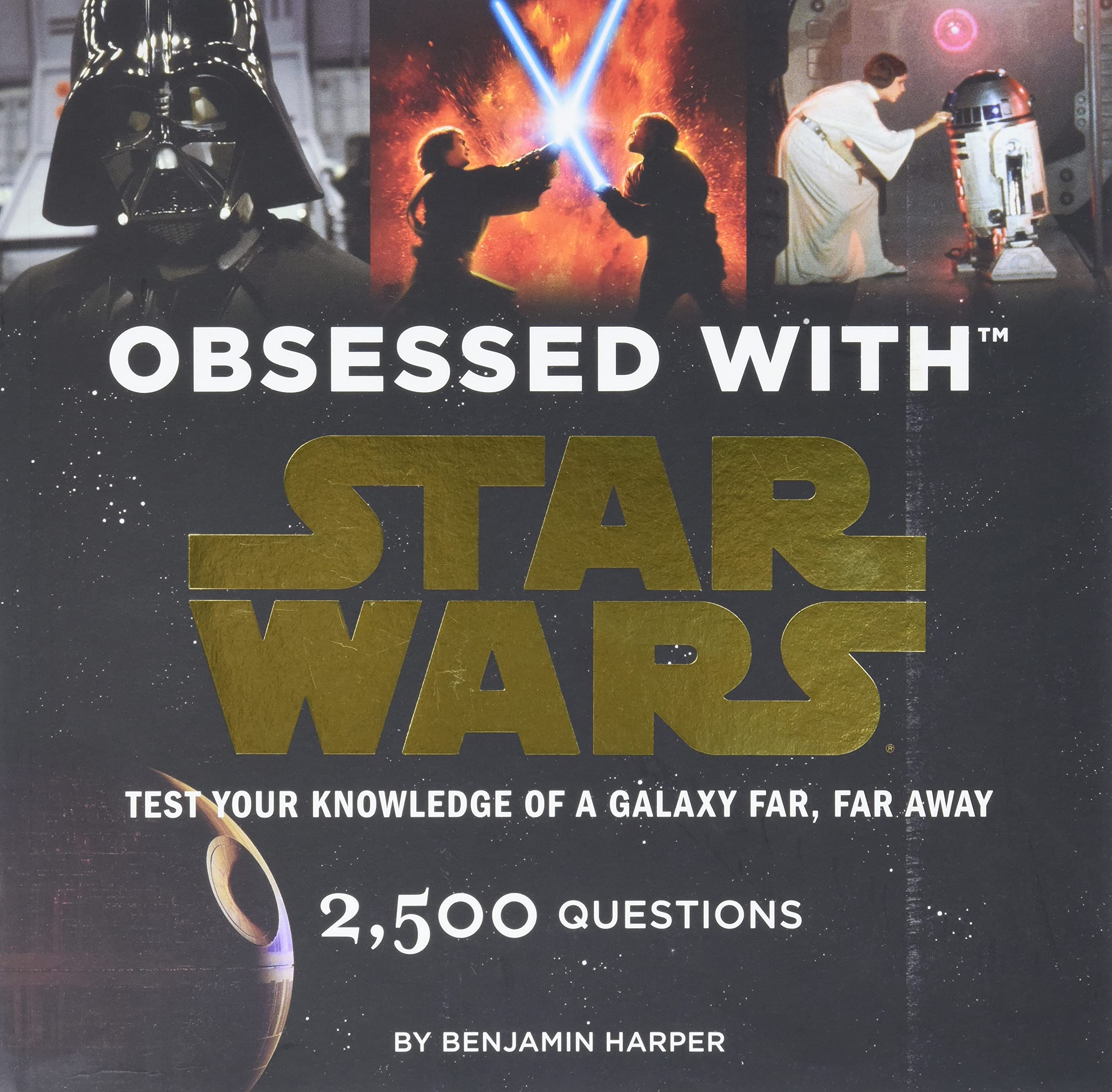 Book Cover Obsessed with Star Wars: Test Your Knowledge of a Galaxy Far, Far Away (Star Wars x Chronicle Books)