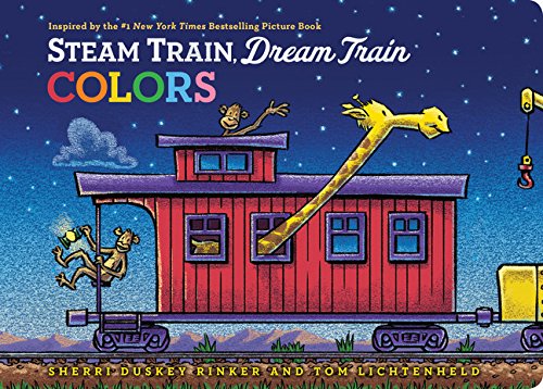Book Cover Steam Train, Dream Train Colors