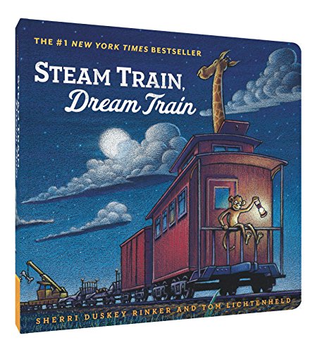 Book Cover Steam Train, Dream Train (Books for Young Children, Family Read Aloud Books, Childrenâ€™s Train Books, Bedtime Stories)