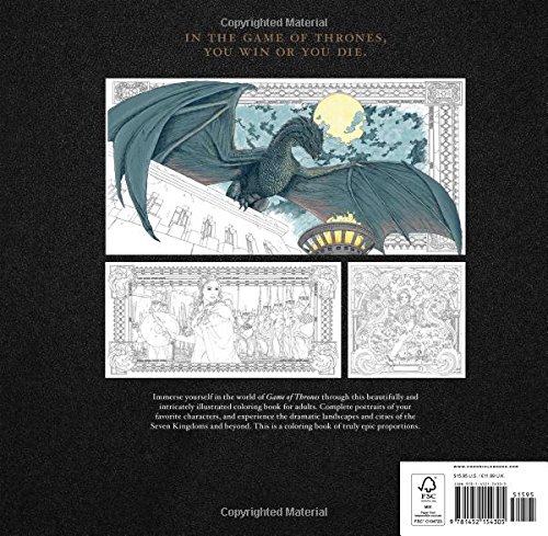 Book Cover HBO's Game of Thrones Coloring Book
