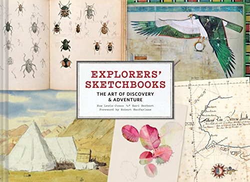 Book Cover Explorers' Sketchbooks: The Art of Discovery & Adventure (Artist Sketchbook, Drawing Book for Adults and Kids, Exploration Sketchbook)