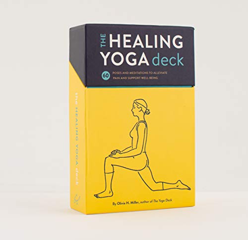 Book Cover The Healing Yoga Deck: 60 Poses and Meditations to Alleviate Pain and Support Well-Being (Deck of Cards with Yoga Poses for Healing, Yoga for Health ... Meditation and Exercises for Pain Relief)