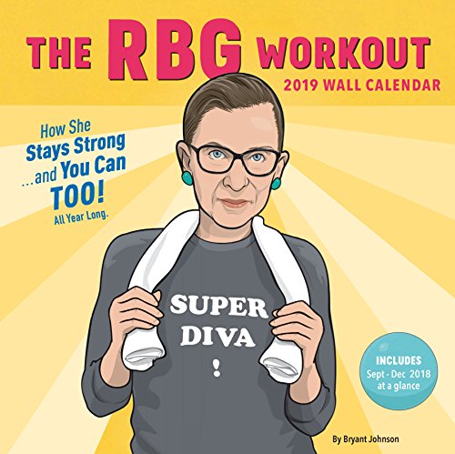 Book Cover 2019 Wall Calendar: The RBG Workout