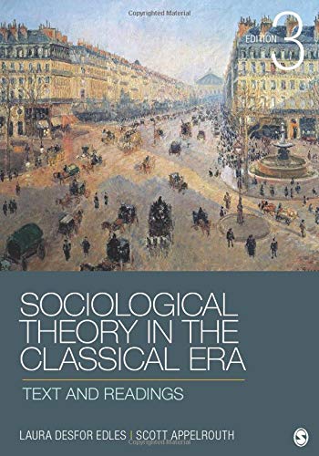 Book Cover Sociological Theory in the Classical Era: Text and Readings