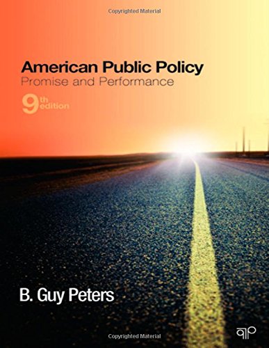 Book Cover American Public Policy: Promise and Performance