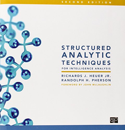 Book Cover Structured Analytic Techniques for Intelligence Analysis