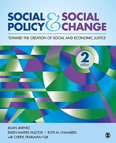 Book Cover Social Policy and Social Change: Toward the Creation of Social and Economic Justice