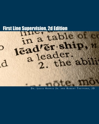 Book Cover First Line Supervision, 2d Edition
