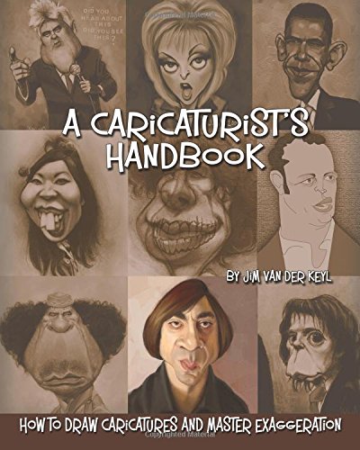 Book Cover A Caricaturist's Handbook: How to Draw Caricatures and Master Exaggeration