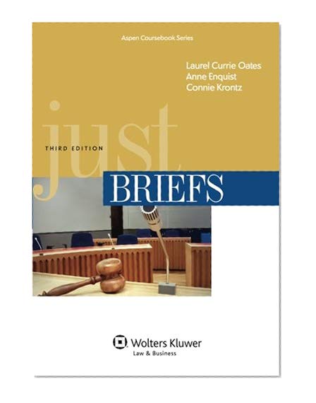 Book Cover Just Briefs, Third Edition (Aspen Coursebook Series)