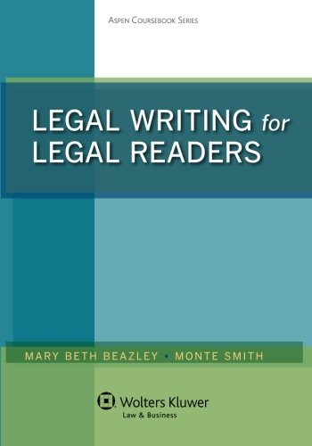 Book Cover Legal Writing for Legal Readers