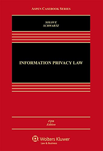 Book Cover Information Privacy Law (Aspen Casebook)