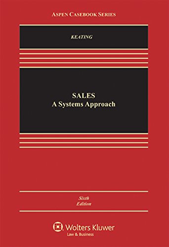 Book Cover Sales: A Systems Approach [Connected Casebook] (Aspen Casebook)