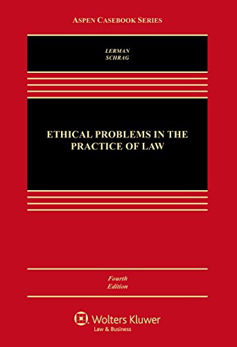 Book Cover Ethical Problems in the Practice of Law (Aspen Casebook)