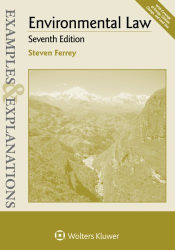 Book Cover Examples & Explanations for Environmental Law